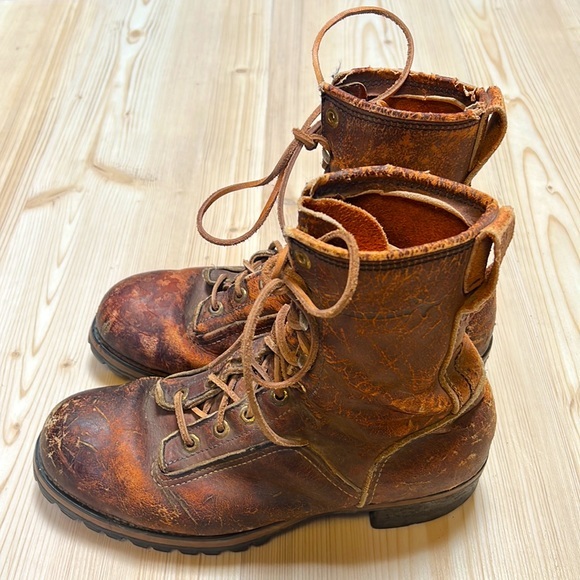 Starwartz Distressed Logger Boots - Picture 3 of 10